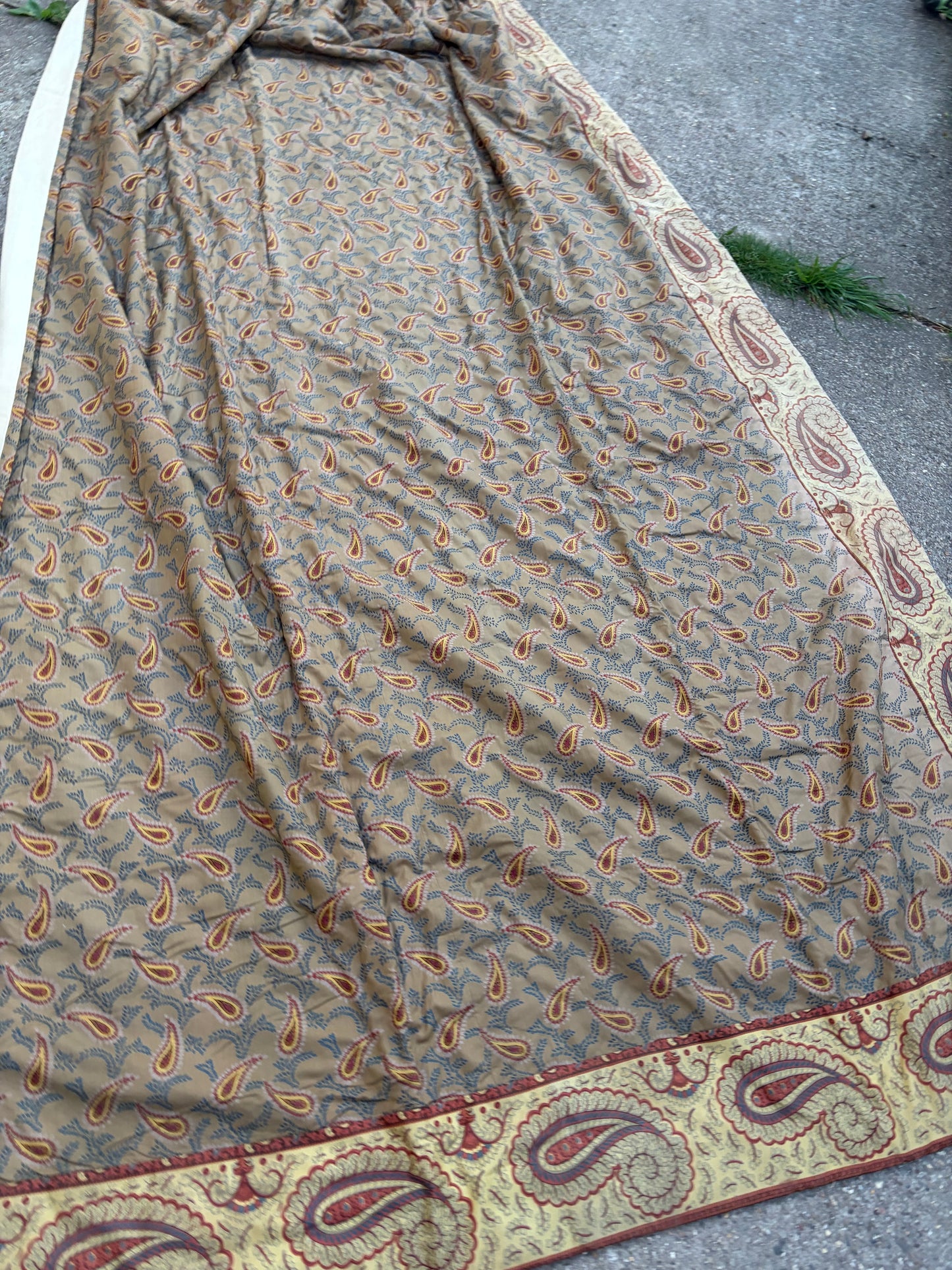 SILK PAISLEY CURTAINS
