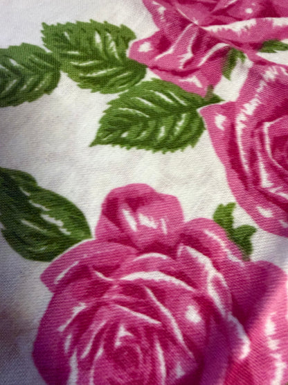 A SET OF ROSE NAPKINS