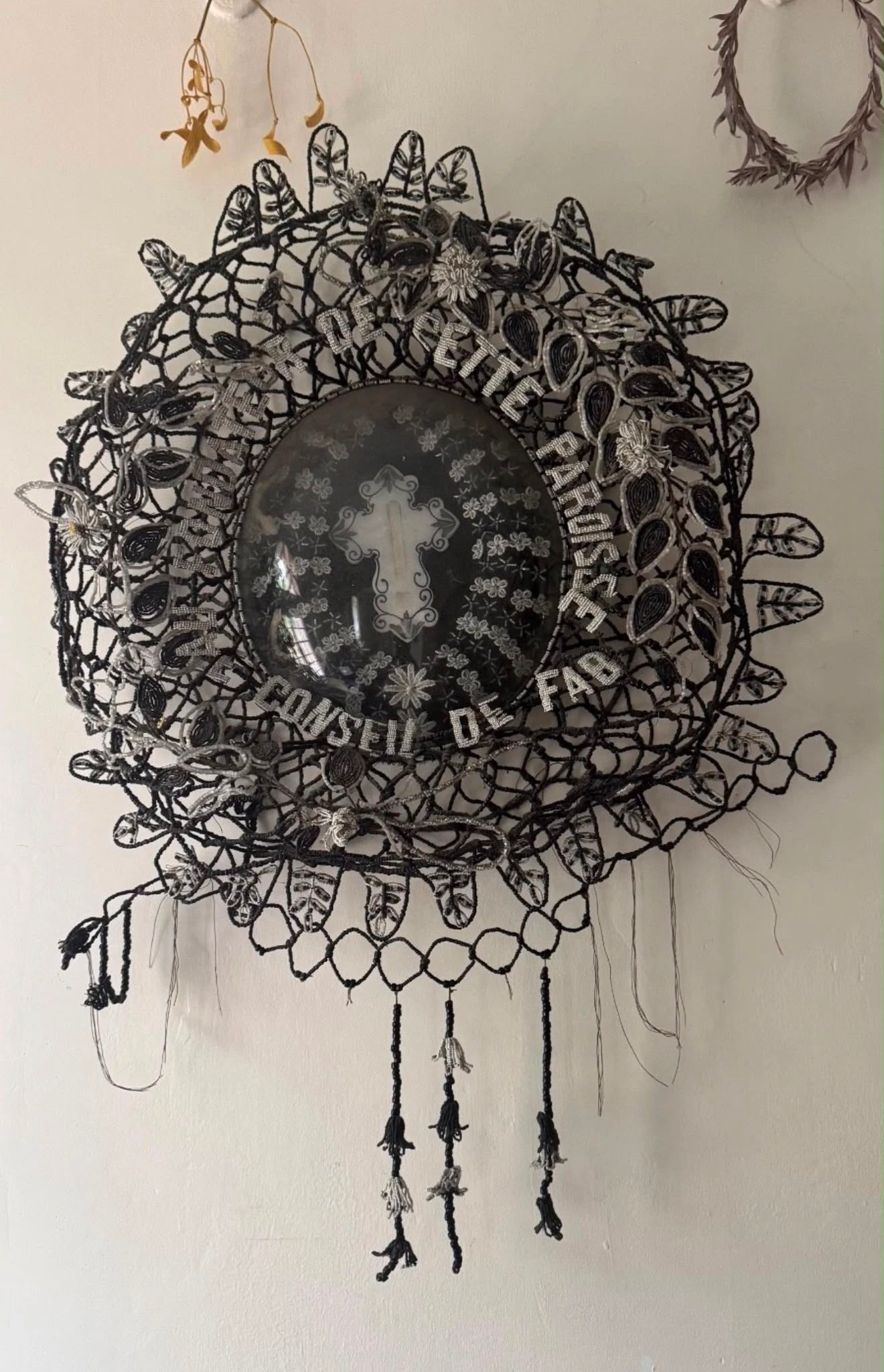 BEADED WREATH