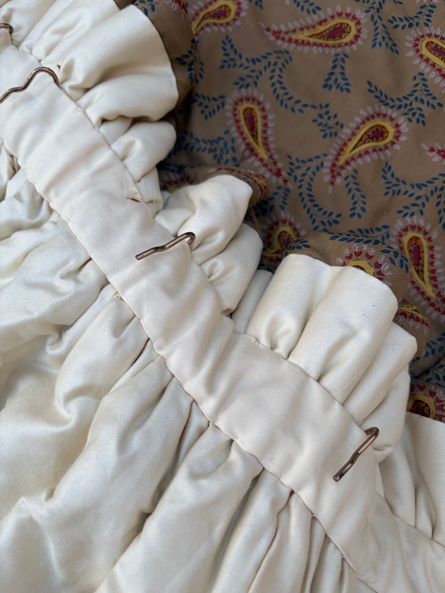 SILK PAISLEY CURTAINS