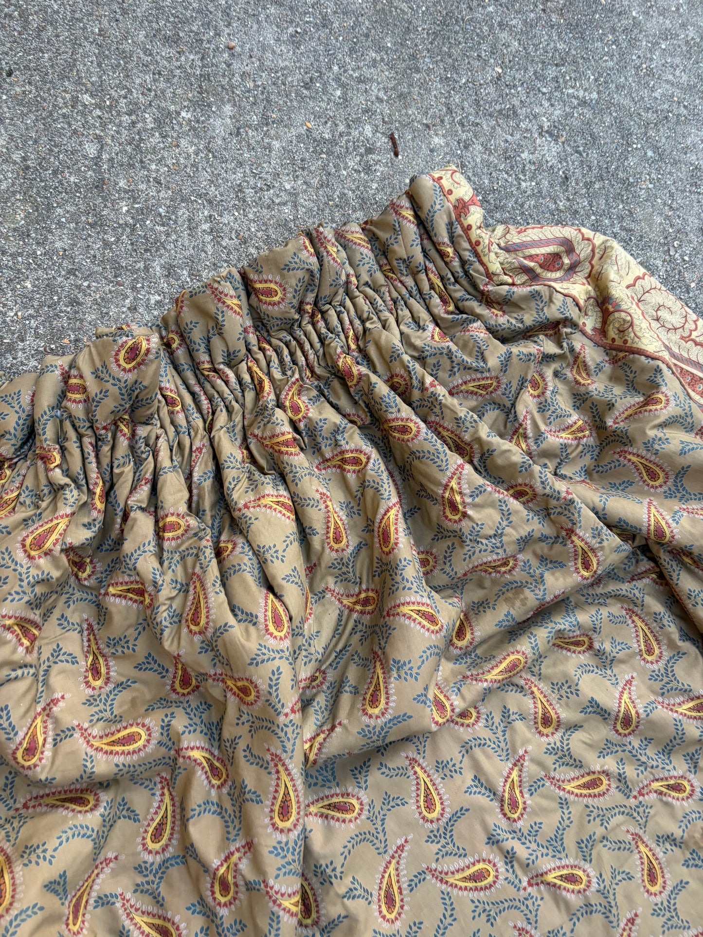 SILK PAISLEY CURTAINS