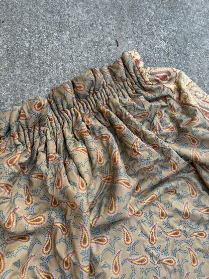 SILK PAISLEY CURTAINS