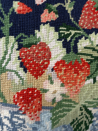 STRAWBERRIES TAPESTRY CUSHION