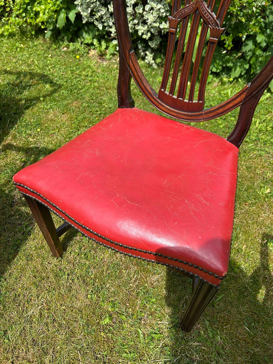 FOUR ANTIQUE CHAIRS