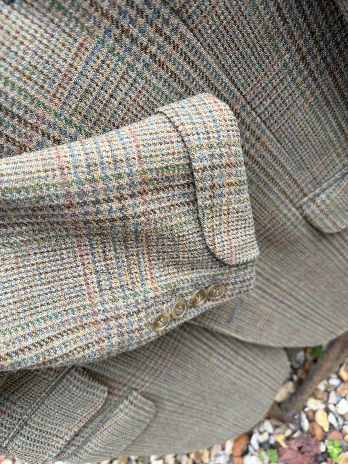 TWEED JACKET AND WAISTCOAT
