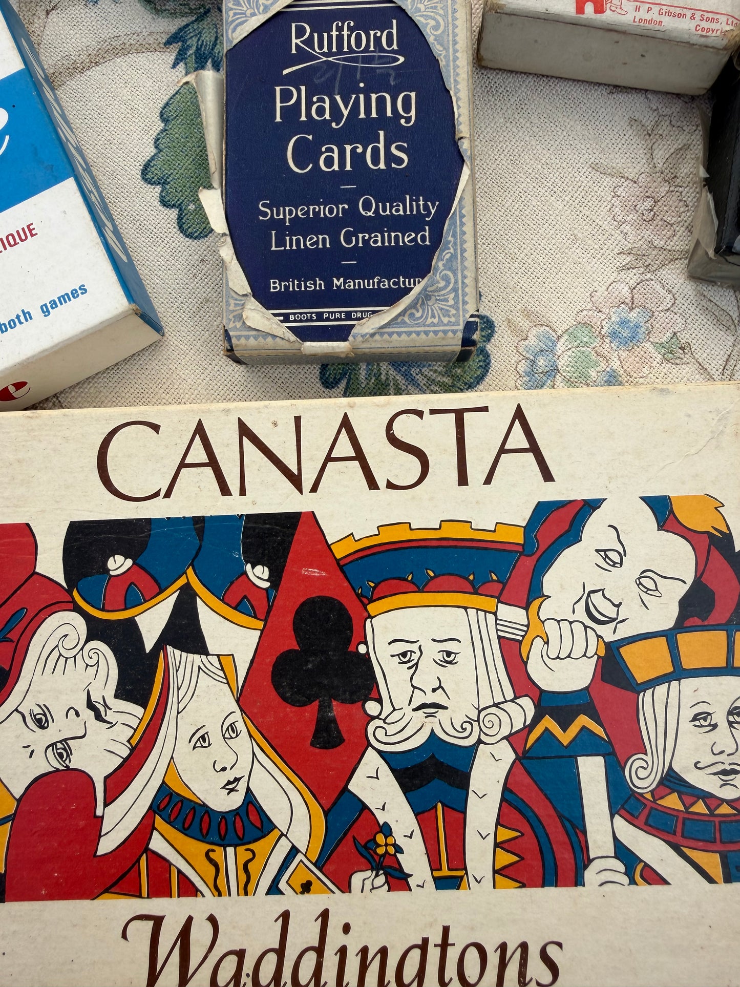 VINTAGE CARDS AND GAMES
