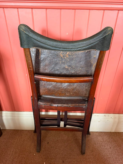 ANTIQUE FOLDING CHAIR