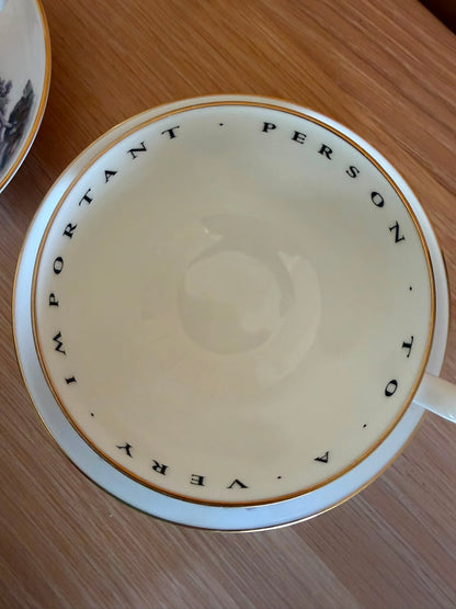 TEACUP AND SAUCERS