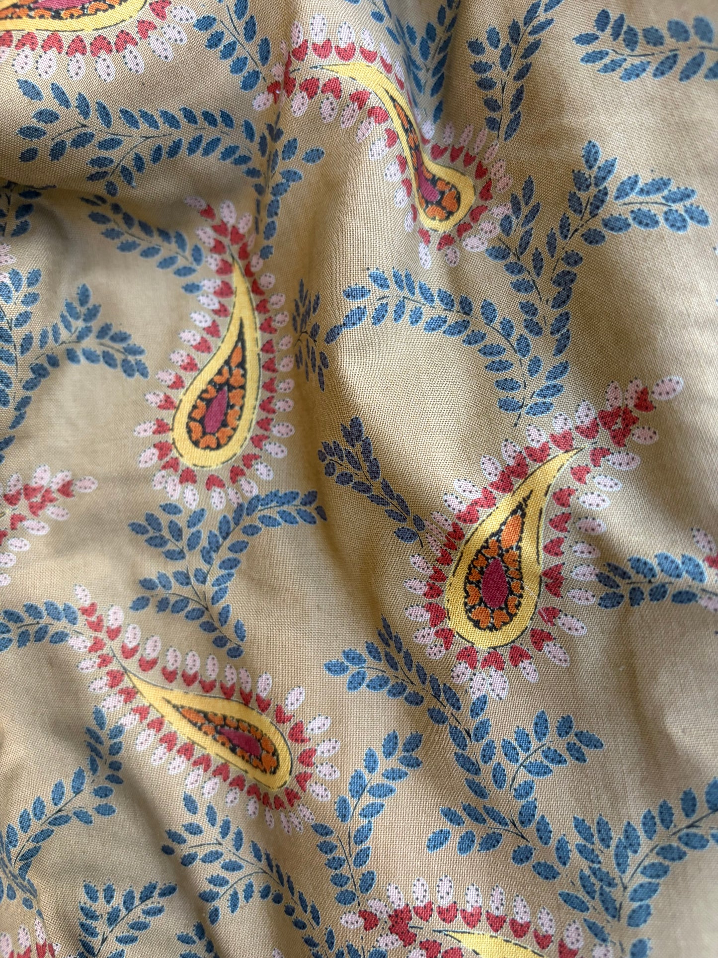 SILK PAISLEY CURTAINS