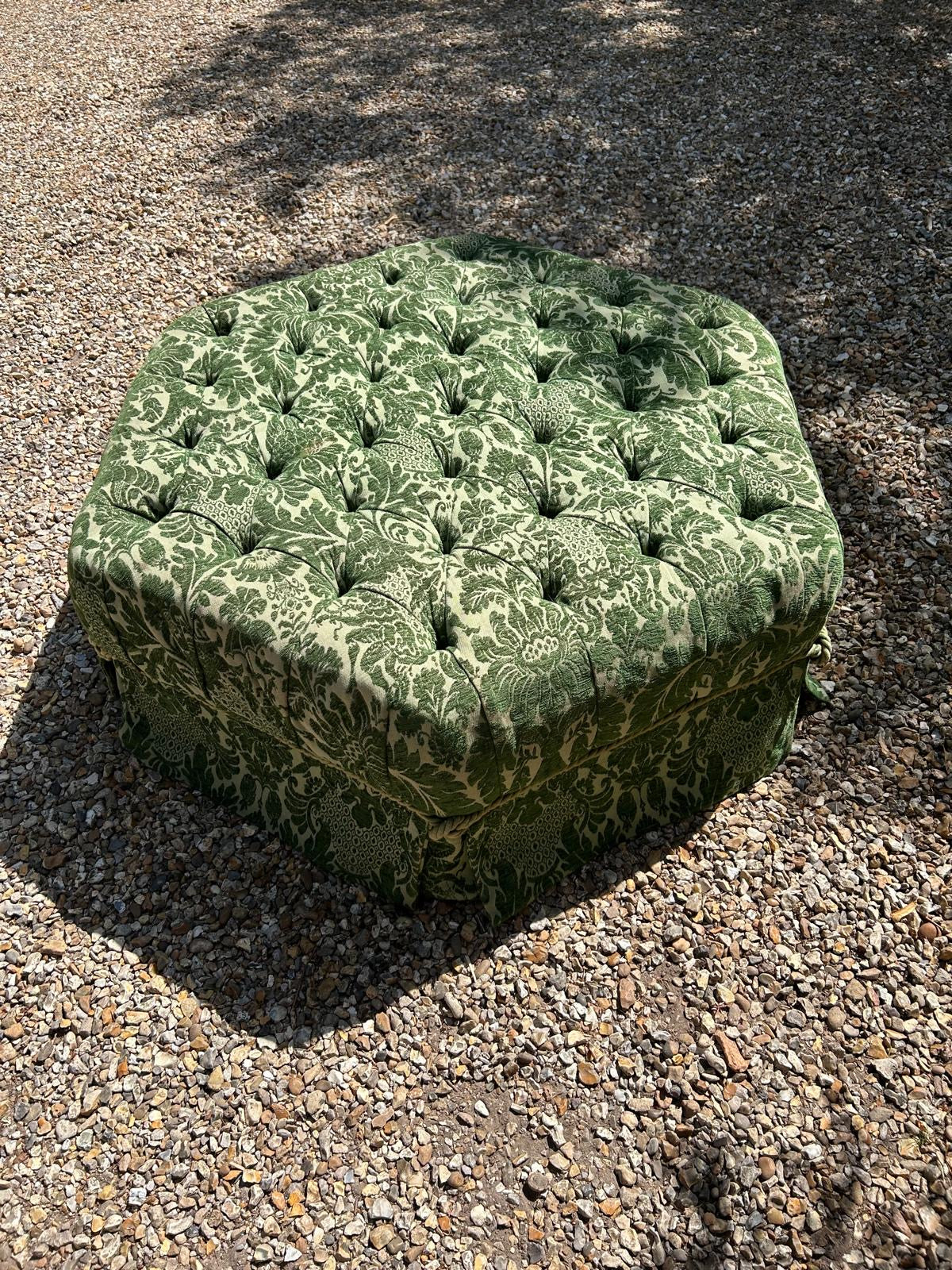 HEXAGONAL FOOTSTOOL
