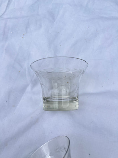 GLASS TEALIGHT HOLDERS