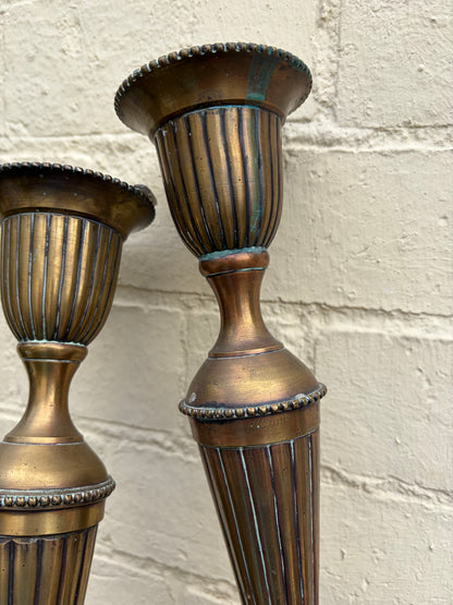 BRASS CANDLESTICKS