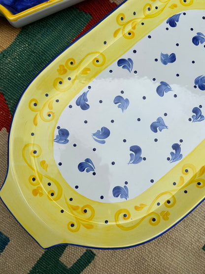 PAINTED CERAMIC TRAYS