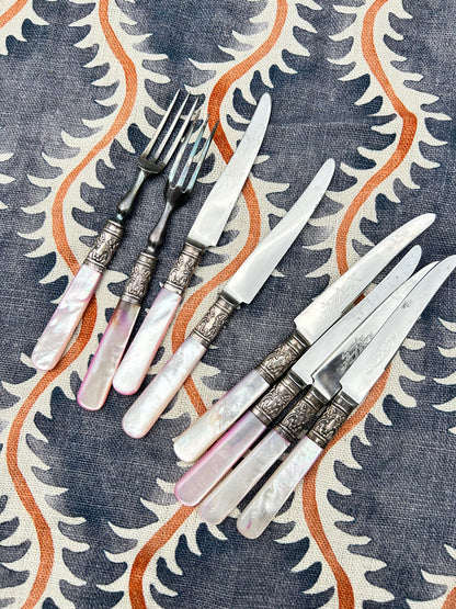 PEARL KNIVES AND FORKS