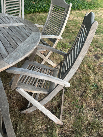 GARDEN TABLE AND CHAIRS