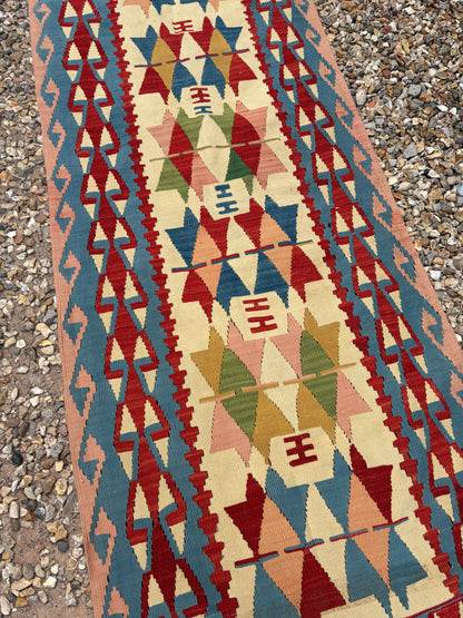 DOUBLE STAR KILIM RUNNER