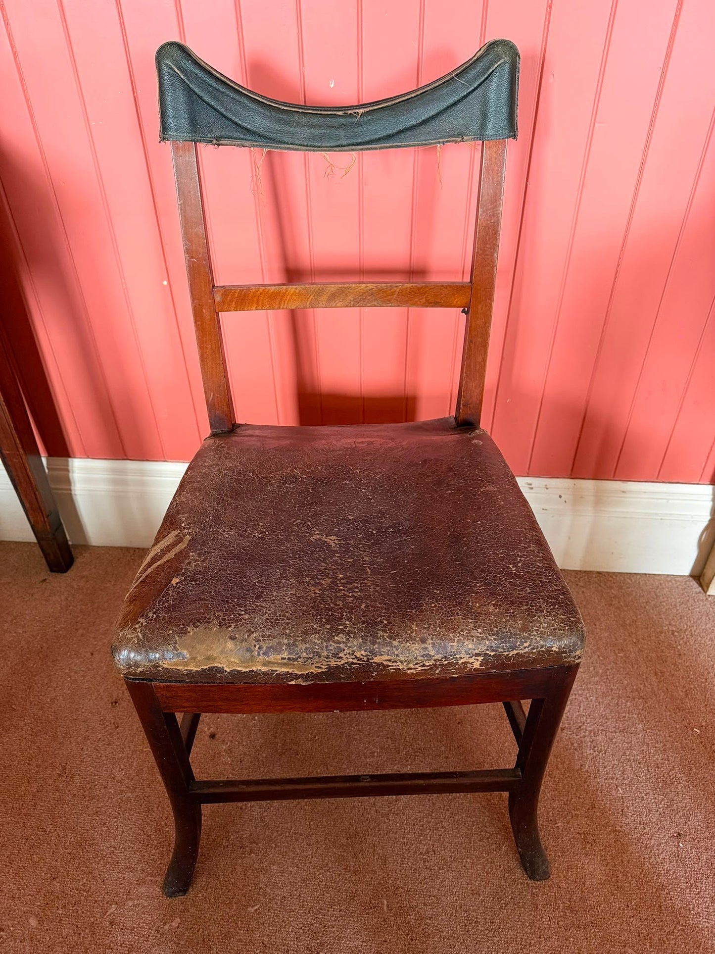 ANTIQUE FOLDING CHAIR