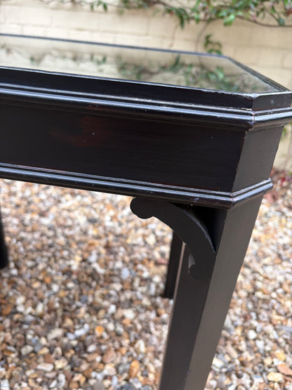 PAIR OF SIDE TABLES