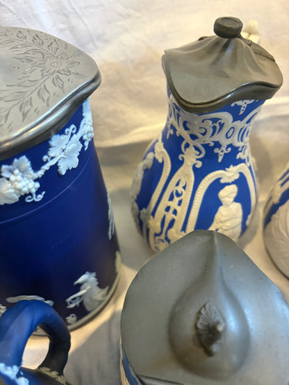 WEDGWOOD AND BROWNFIELD JUGS