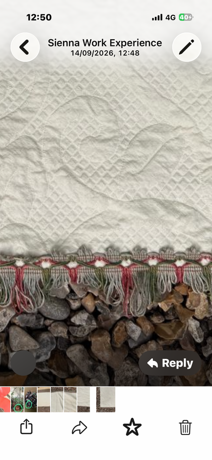 COTTON THROW