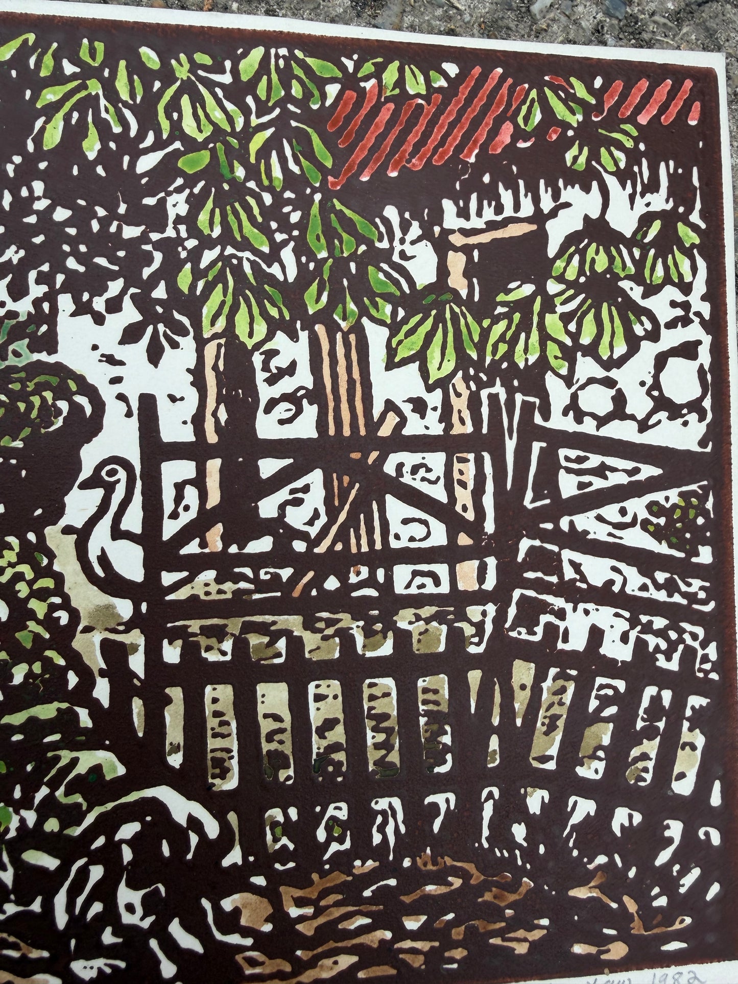 WOODCUTS x 3