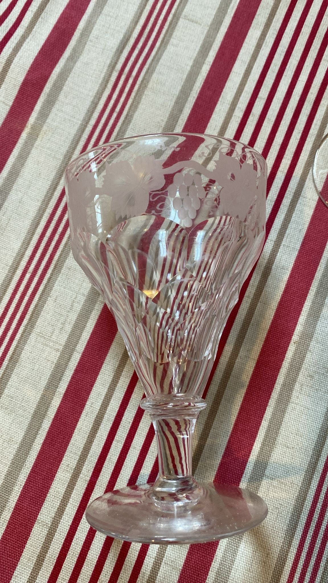 ANTIQUE WINE GLASSES