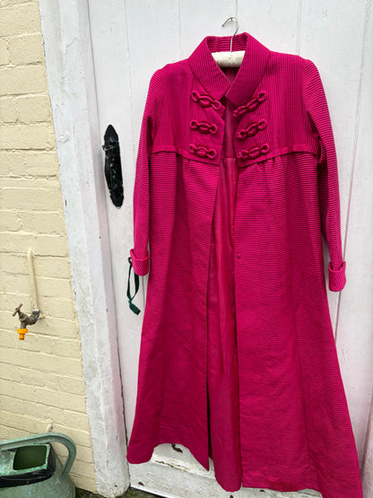 VINTAGE SILK COAT