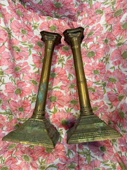 BRASS CANDLESTICKS
