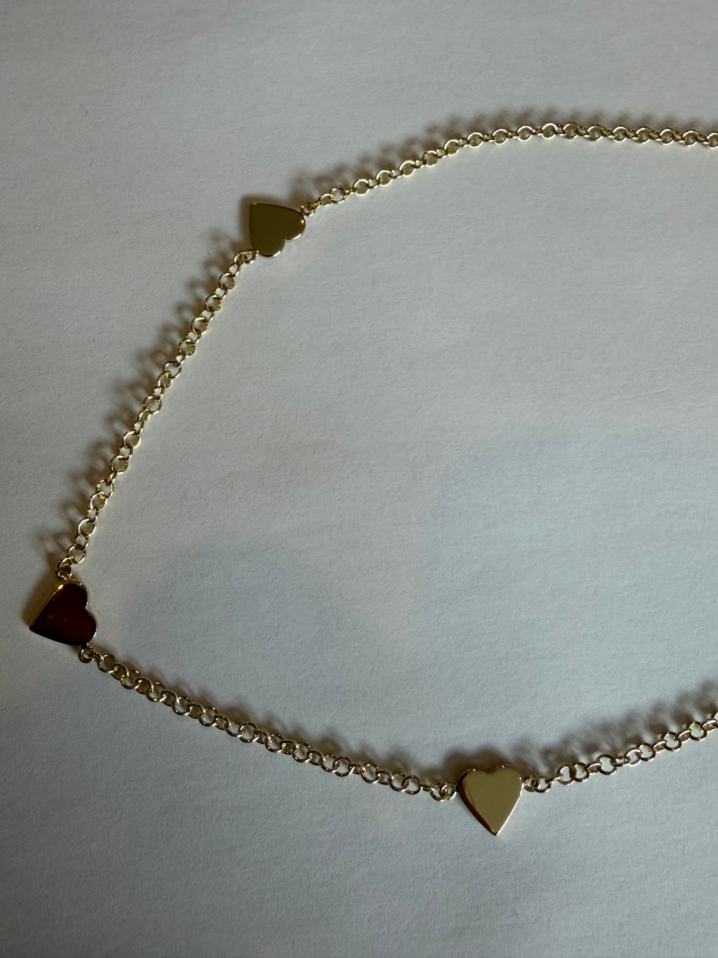 HEARTS AND STAR NECKLACE