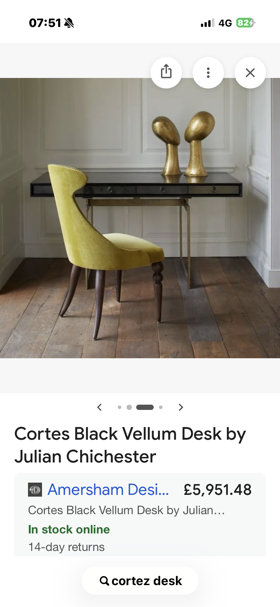 JULIAN CHICHESTER CORTES DESK