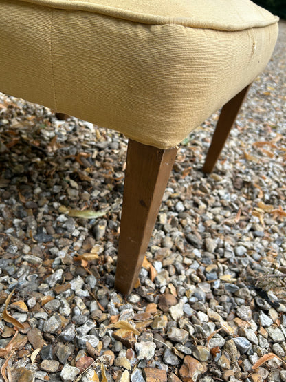 YELLOW SLIPPER CHAIR
