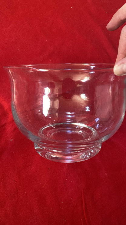 LARGE GLASS BOWLS