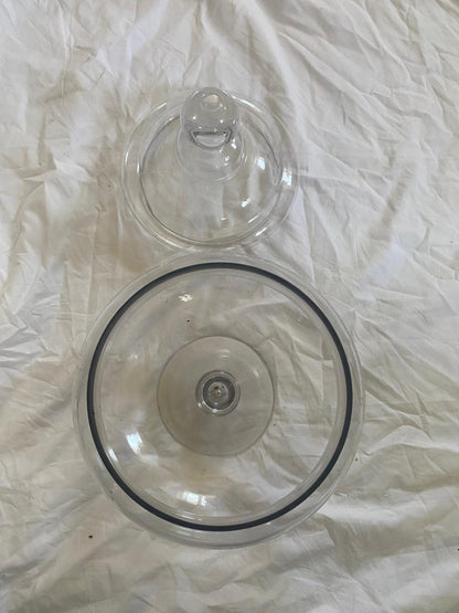 GLASS JAR AND LID