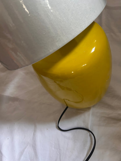 YELLOW LAMPS A PAIR