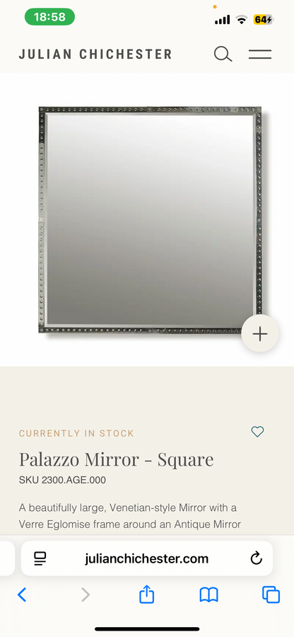 JULIAN CHICHESTER MIRRORS