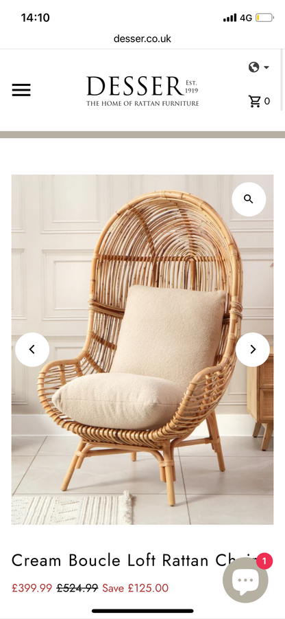 RATTAN CHAIR