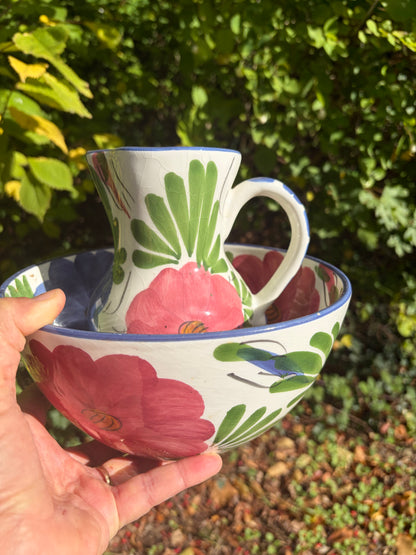BOWL AND JUG