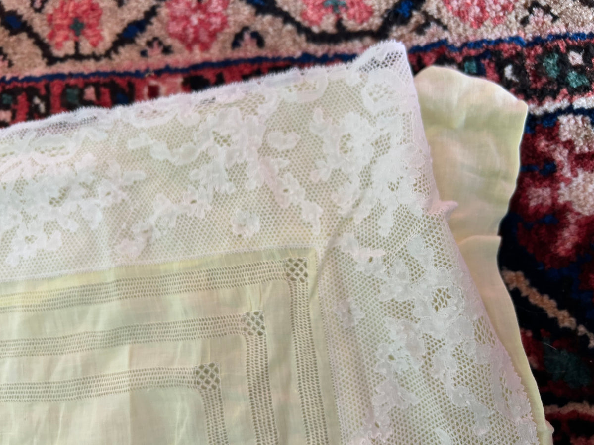YELLOW CUSHION COVER