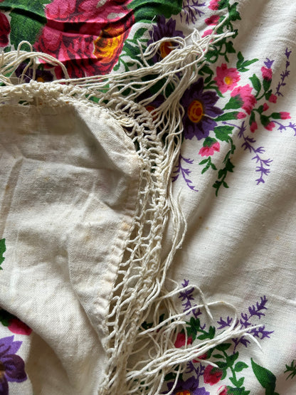 FLORAL SHAWL