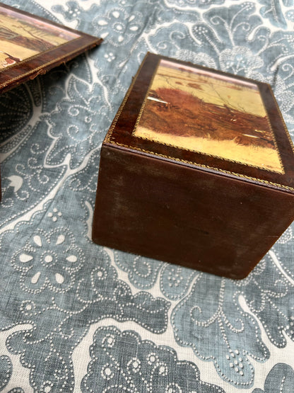 HUNTING BOOKENDS