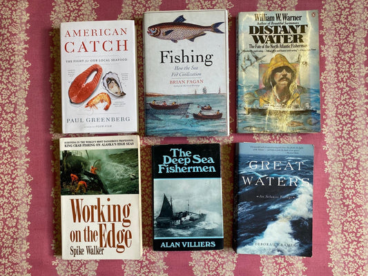 SIX FISHING BOOKS